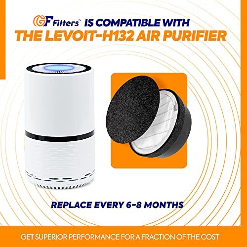 Buy Gulf Filters H13 True HEPA LVH132RF for Levoit Air Purifier